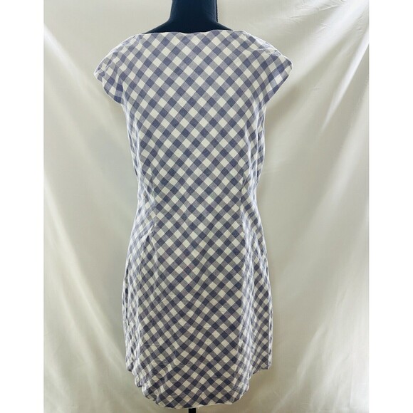 SAYLOR Hadleigh Gingham Cap Sleeve Lightweight Mini Dress SIZE XL - Picture 6 of 13